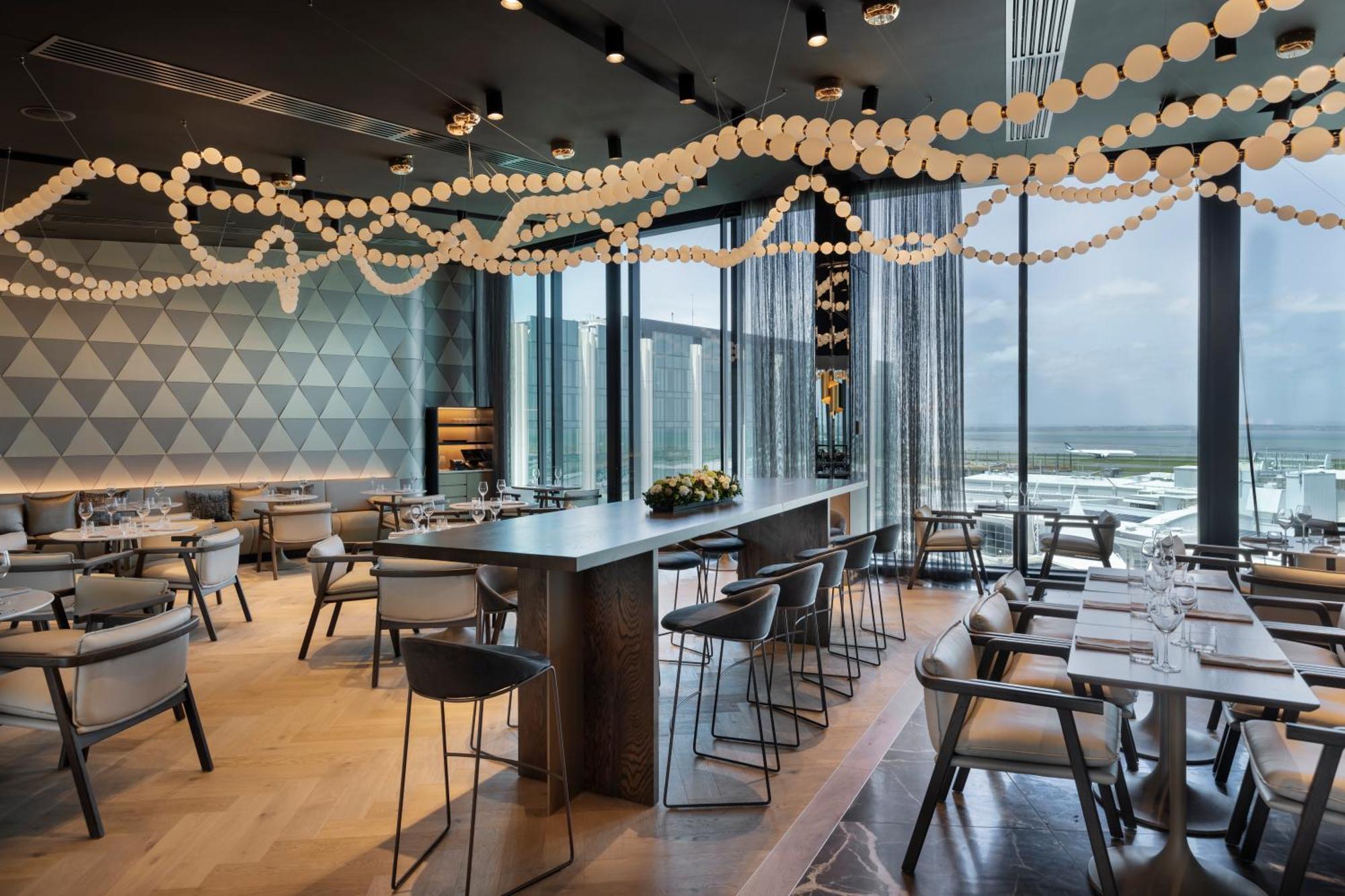 Pullman Auckland Airport 호텔 외부 사진 The lounge at Haneda Airport